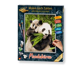 Panda Bears 24 x 30 cm - Painting by Numbers