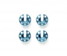 Alum. Damper Retainer -1mm, RC part, blue anod