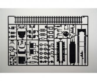 Locomotive BR50 Model Kit 1:87 with Tender
