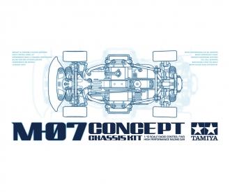 1:10 M-07 Concept Chassis Kit, RC assembly kit