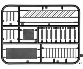 1:72 Bâtiment de garde/tour de guet coloré