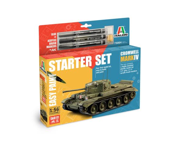 Italeri Cromwell Mk.IV Model Set Tank 1:56