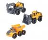 Volvo Coffret de véhicules de chantier, jouets 1:36