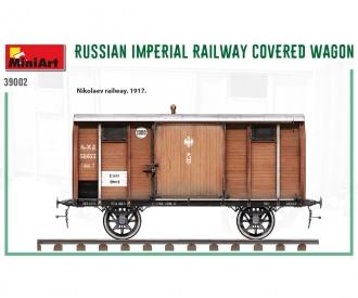 1:35 Rus. Imperial Railway Covered Wagon