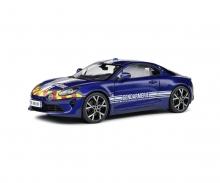 Alpine A110 Gendarmerie, voiture miniature en métal moulé, 1:18