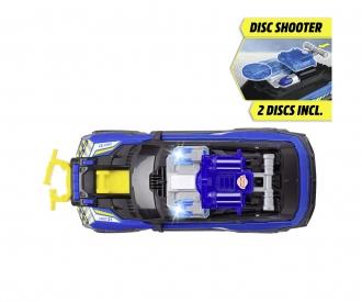 Police SUV Freewheel Car With Disc Shooter