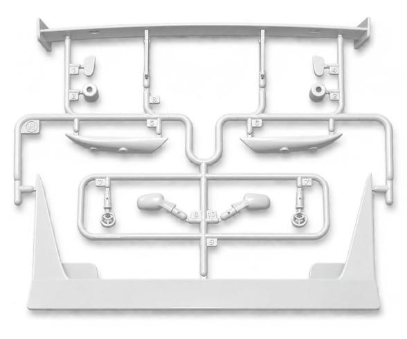 H-Parts Anbauteile MB CLK-GTR 47437