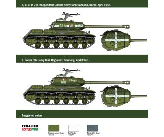 Josef Stalin JS-2 model kit in 1:56 scale