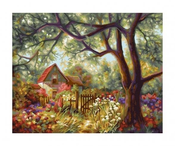 Summer Floral Splendour 24 x 30 cm - Painting by Numbers