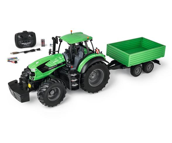 1:16 Deutz-Fahr 8280 TTV, RC tractor, trailer
