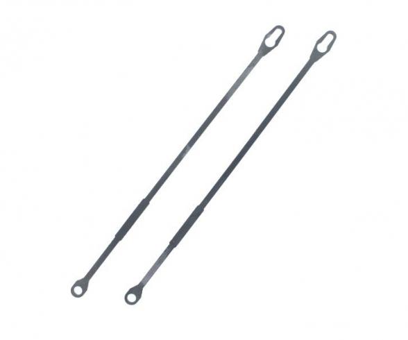 1:14 Steel Grab Handle, model accessory, 2-pack