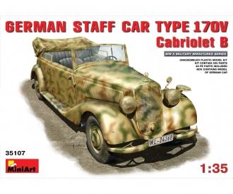 1:35 Véhicule d'état-major allemand Type 170V Cabriol.