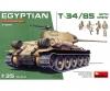 1:35 Égypte. T-34/85 m. Équipage (4)