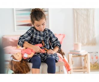 Corolle Brush And Floral Headband Set - For 36 Cm Ma Corolle Dolls, Ages 4+
