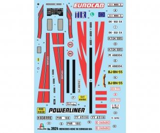 1:24 Mercedes Benz SK Eurocab 6x4