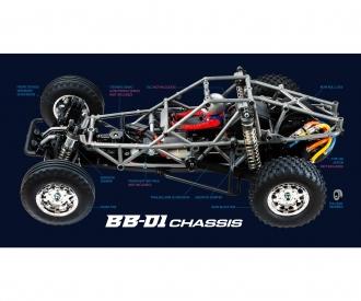 1:10 BBX 2WD Buggy, RC assembly kit, BB-01