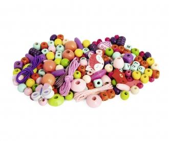 Wooden Bead Set Letters
