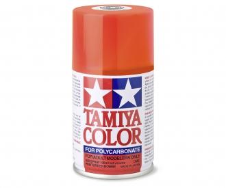PS-20 Flourescent Red, spray paint, polycarbonate