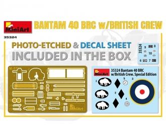 1:35 Brit. Bantam 40 BRC w/Crew (3) SE