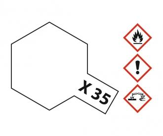 X-35 Semi Gloss Clear 10ml Acrylic