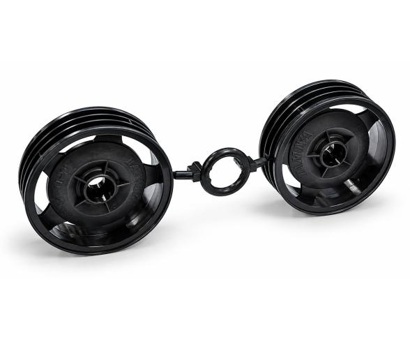 Tamiya Vorderräder 58628 – schwarzes Ersatzteilpaar