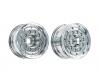 1:14 Truck Front Wheel, model accessory, chrome