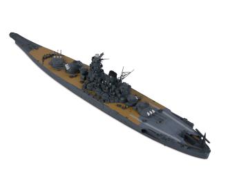 1:700 Japanese Battleship Yamato, ship model kit