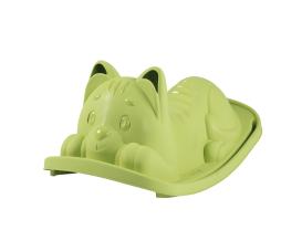 Smoby Life Bascule Chat Vert