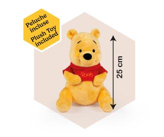 Smoby Winnie Puuh 3-in-1 Lauflernwagen mit Plüsch-Winnie