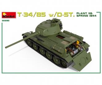 1:35 T-34/85 w/D-5T Plant 112 Fj.44 Int.