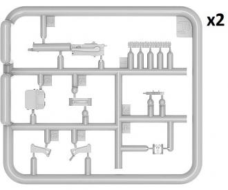 1:35 Austin Arm.Car 3 Ser. Ger. Interior