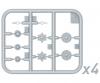 1:35 Jeu de roues ZIS-6 (12) 3 essieux