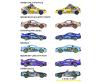 JDM Legends Deluxe Cars, 6-sort.
