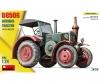 1:24 Tracteur allemand D8506 m. Toit de cabine