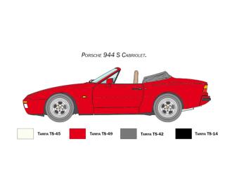 Italeri Porsche 944 S Cabrio Model Kit 1:24