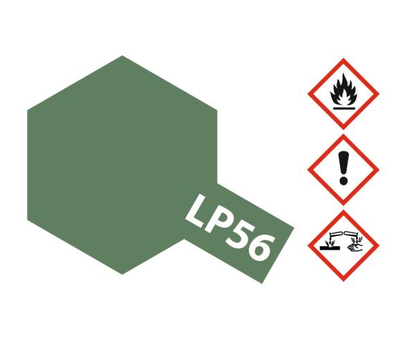 LP-56 Flat Dark Green 2, lacquer paint, 10 ml