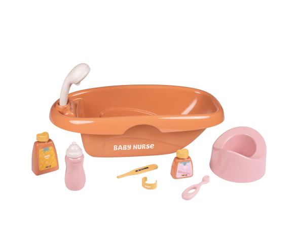 Smoby Baby Nurse Set Baignoire et Accessoires