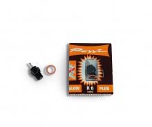Glow Plug Rossi R6, engine part, cold plug
