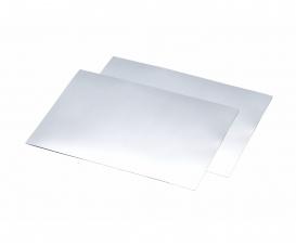 Ultra Thin Aluminum Sticker, foil sheets, 0.01 mm