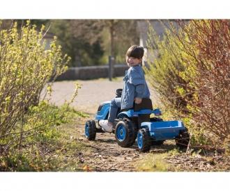 Smoby Farmer XL Blue tractor + trailer