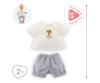 Cor.MGP 14" jeans Dress LS+scarf-LE