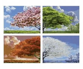 Four Seasons Quattro - Painting by Numbers