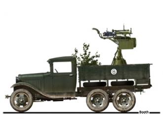 1:35 GAZ-AAA  w/Quad M4 Maxim (1)