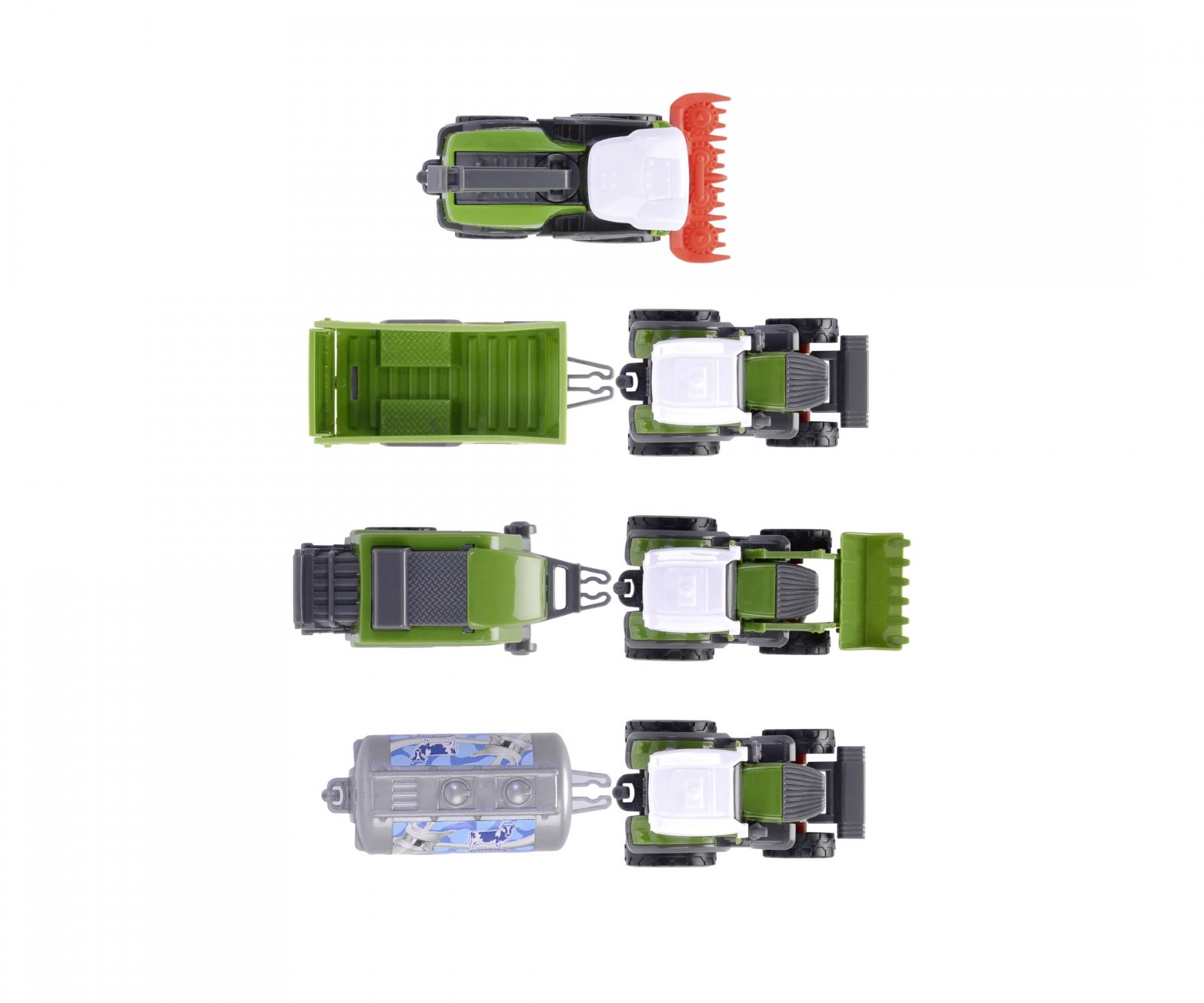 Dickie Toys - Tracteur Fendt Avec Remorque (26 Cm) - Jouet