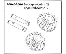 X-Crawlee pro Kegelrad/Achse (2)