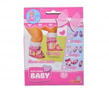New Born Baby Chaussures avec Chaussettes, 4 versions