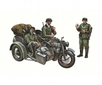 Zündapp KS750 with Sidecar Model Kit 1:35