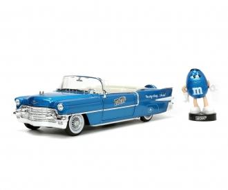 M&Ms Blue & 1956 Cadillac Eldorado 1:24