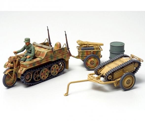 1:48 Dt. Kettenkrad m. Goliath 1:48 Dt. Kettenkrad m. Goliath
