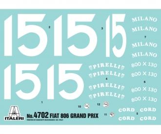 FIAT 806 Grand Prix Model Kit 1:12 Scale